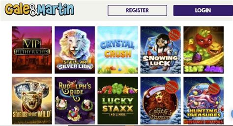 gale martin casino|Gale & Martin Casino Review 2023 .